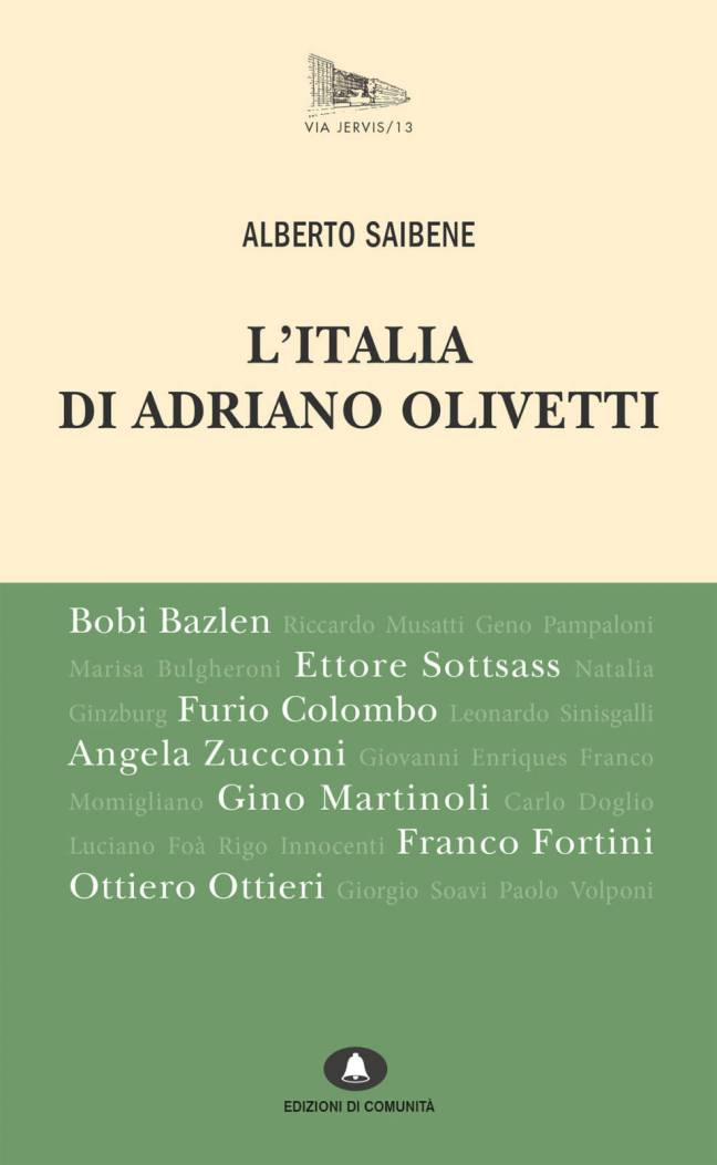 L’Italia di Adriano Olivetti – Alberto Saibene