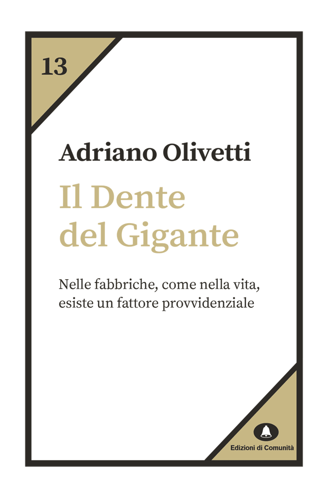 Il Dente del Gigante - Adriano Olivetti - copertina