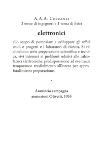 ELEA 9003. Storia del primo calcolatore elettronico italiano - Maurizio Gazzarri - IV copertina