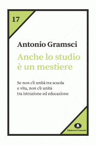 Anche lo studio è un mestiere - Antonio Gramsci - copertina